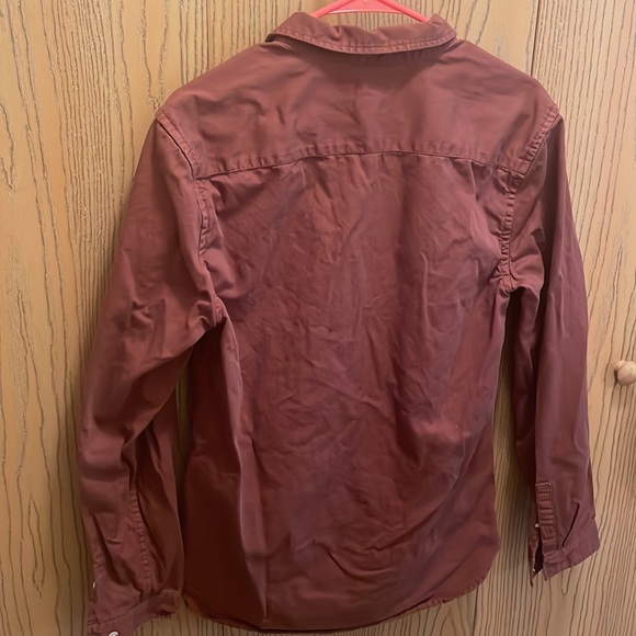 Urban Outfitters Rust Orange Long Sleeve Work Shirt. Size Medium Men’s. - Picture 2 of 4